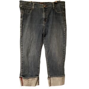 Eddie Bauer Denim Jean Capris Size 12